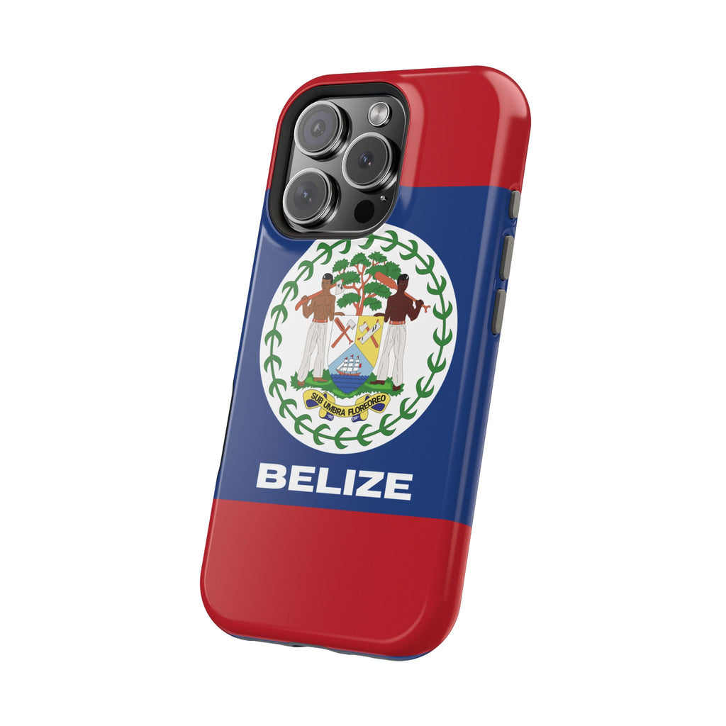Belize Flag Magnetic Case - Irie Blues Boutique