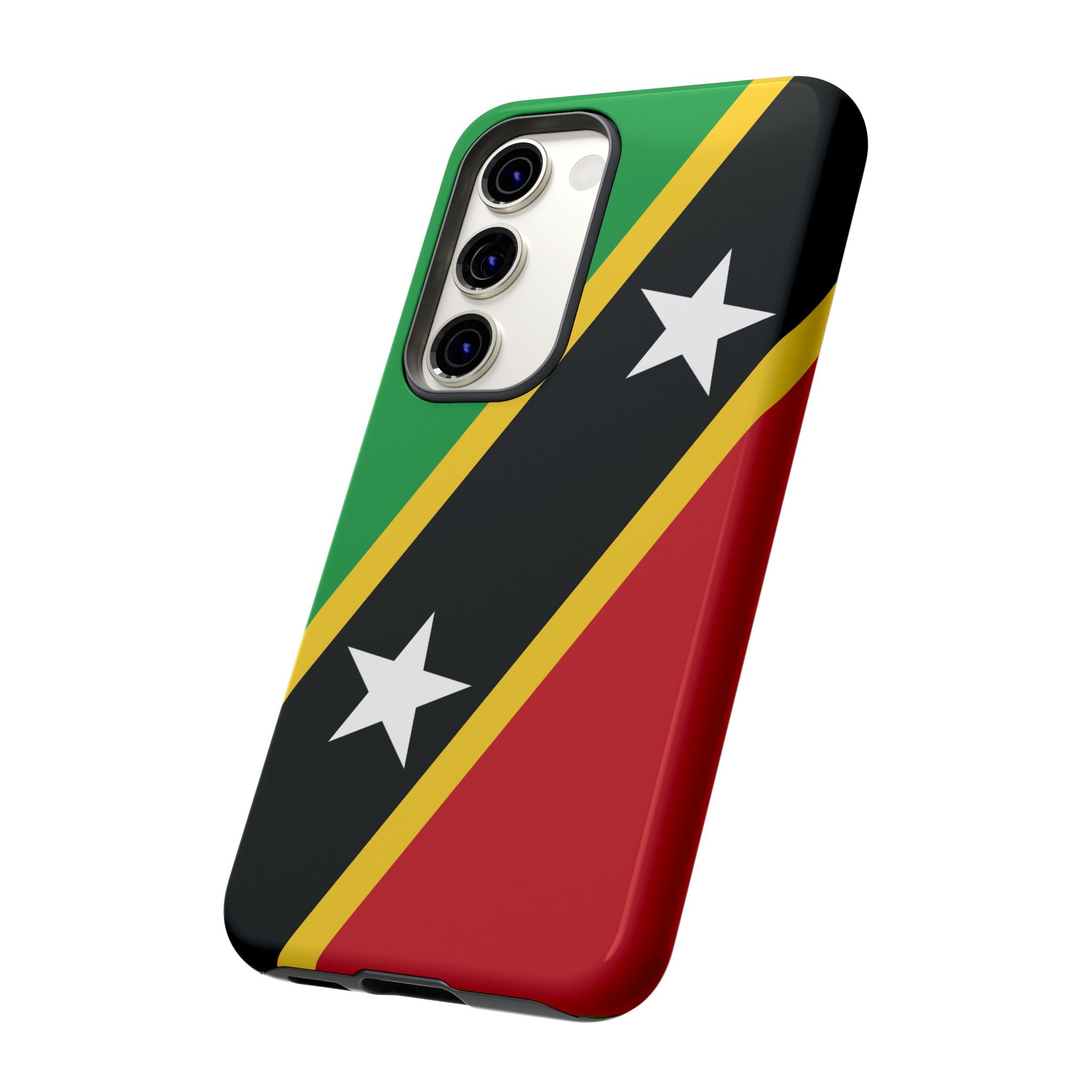 Saint Kitts and Nevis Flag Tough Phone Case -USVI Protective Phone Cover, Caribbean Flag Design, Flag Lover Gift, Island Phone Accessories, - Irie Blues Boutique