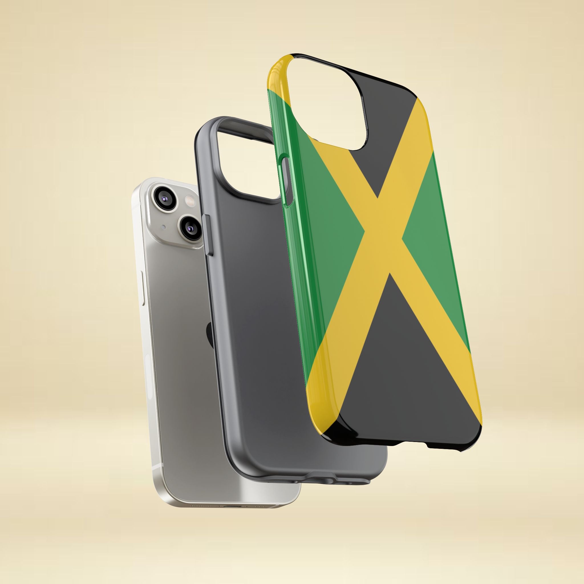 Jamaica Flag Tough Phone Case