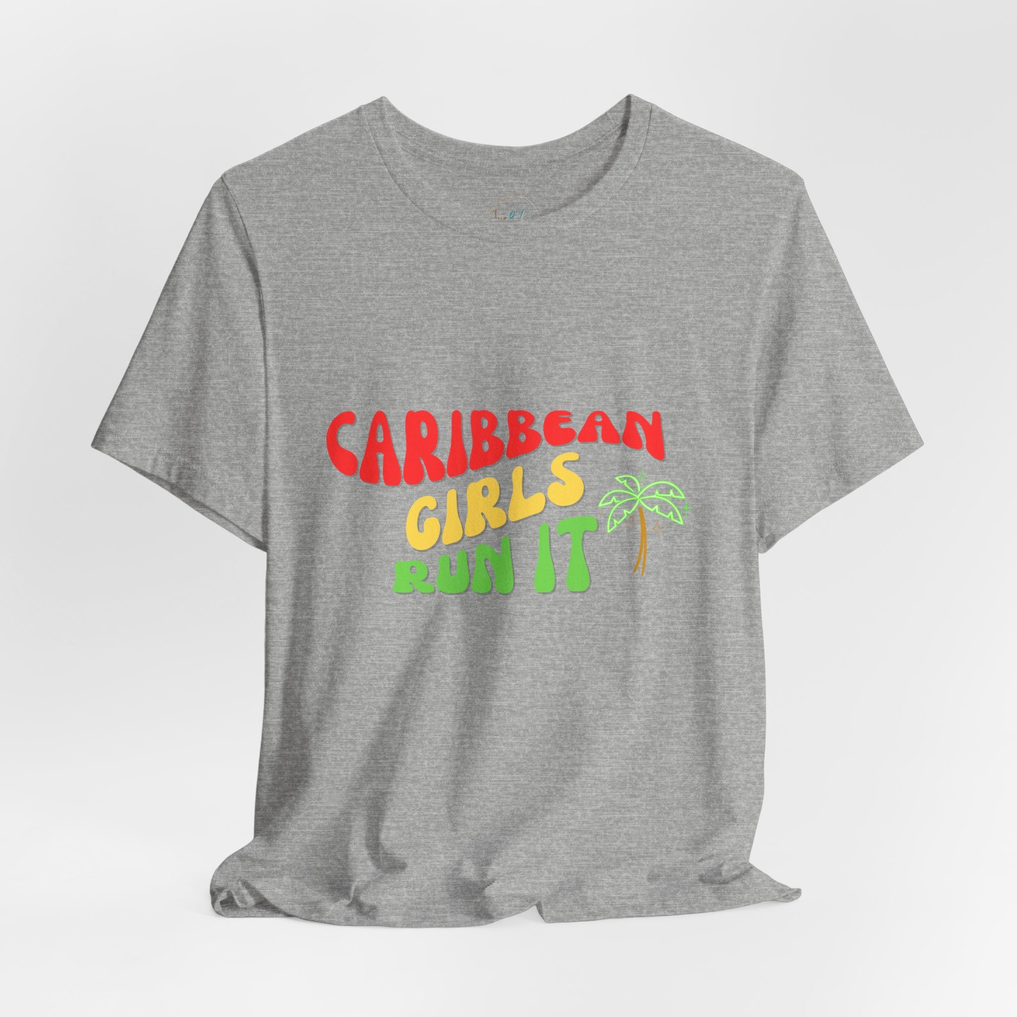 Caribbean Girls Run It Tee Reggae Retro Tee - Irie Blues Boutique