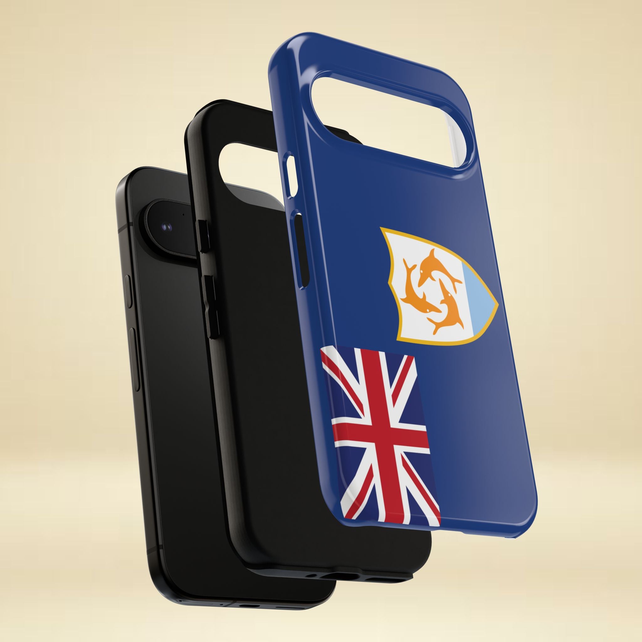 Anguilla Flag Tough Phone Case