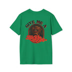 Give Me A Likkle More Vintage-Inspired Unisex T-Shirt, Fun Graphic Tee, Casual Wear, Summer Vibes, Framed Artwork for Collectors - Irie Blues Boutique