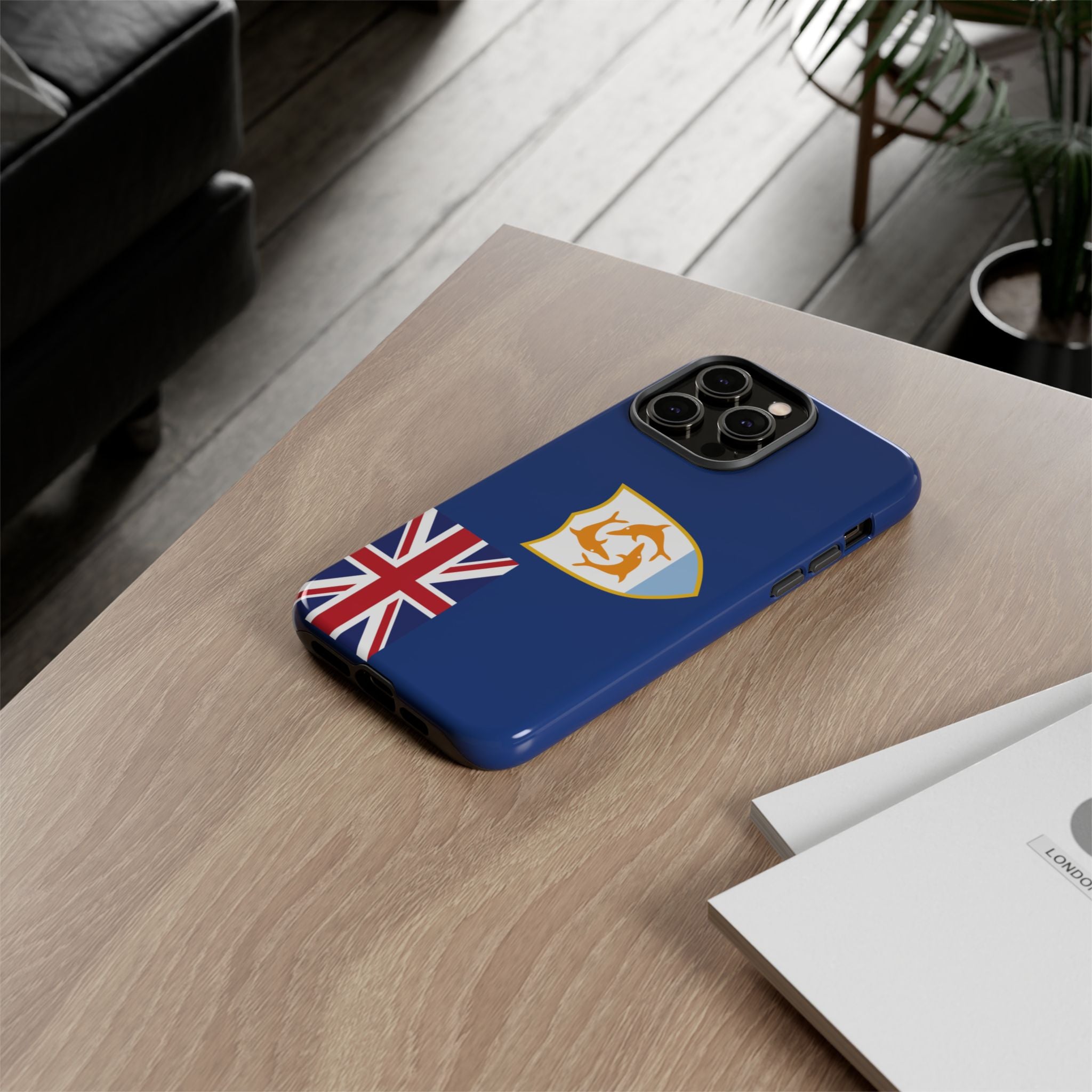 Anguilla Flag Tough Phone Case