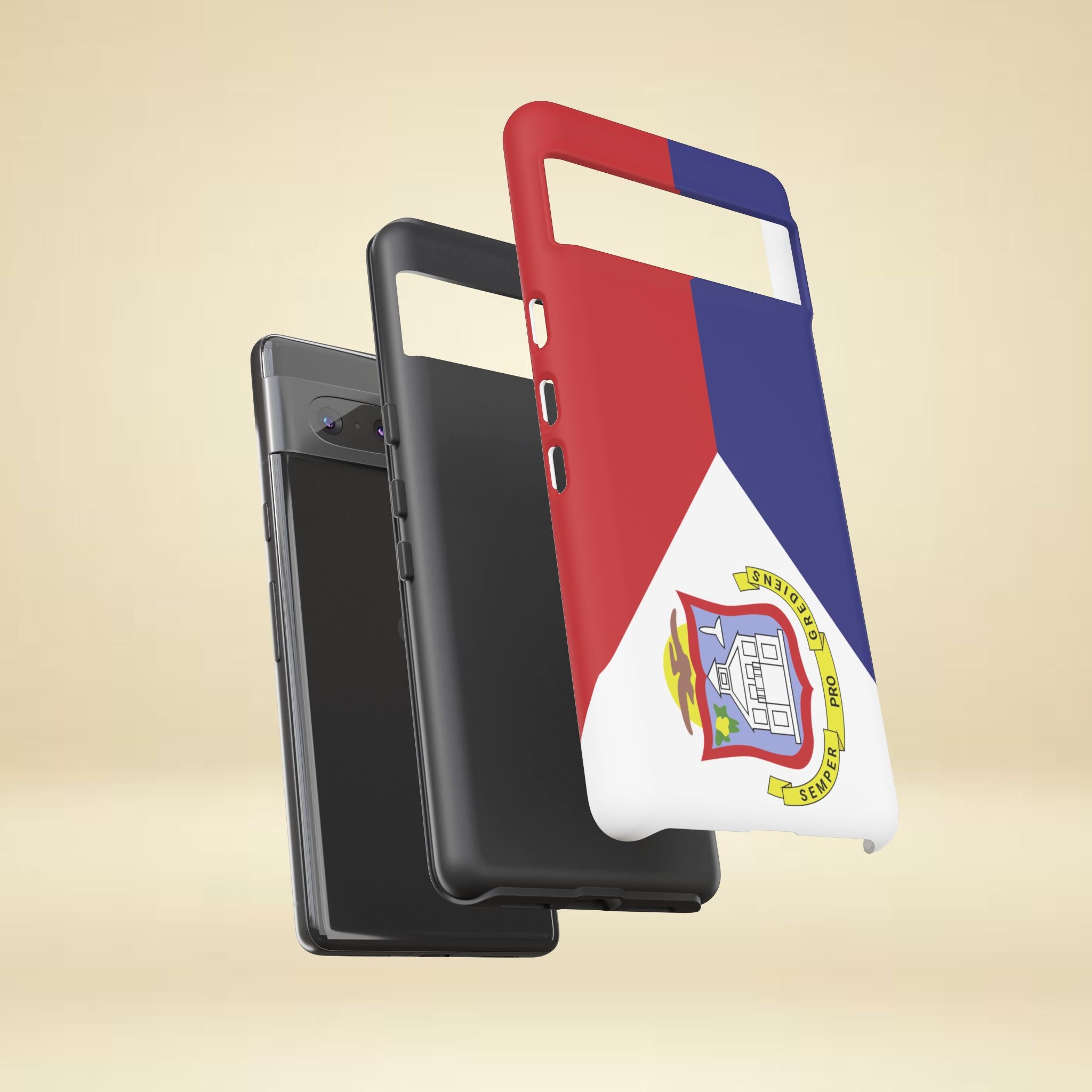 Sint Maarten Flag Tough Phone Case