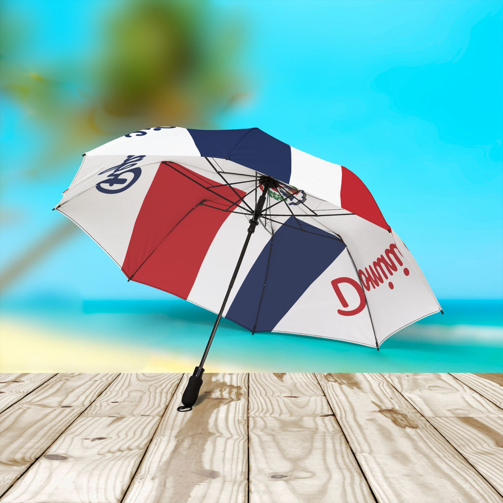 Dominican Republic Umbrella - Irie Blues Boutique