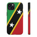 Saint Kitts and Nevis Flag Tough Phone Case - Irie Blues Boutique