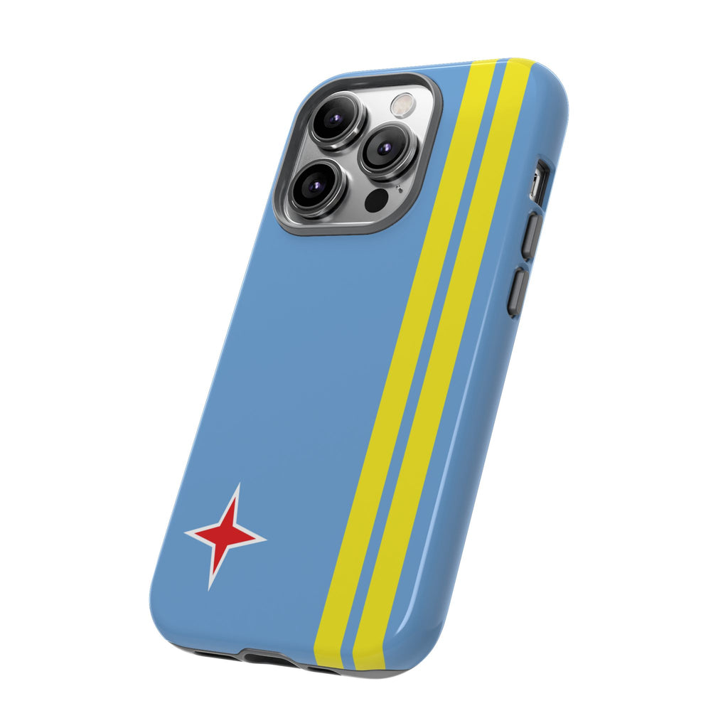 Aruba Flag Tough Phone Case - Irie Blues Boutique