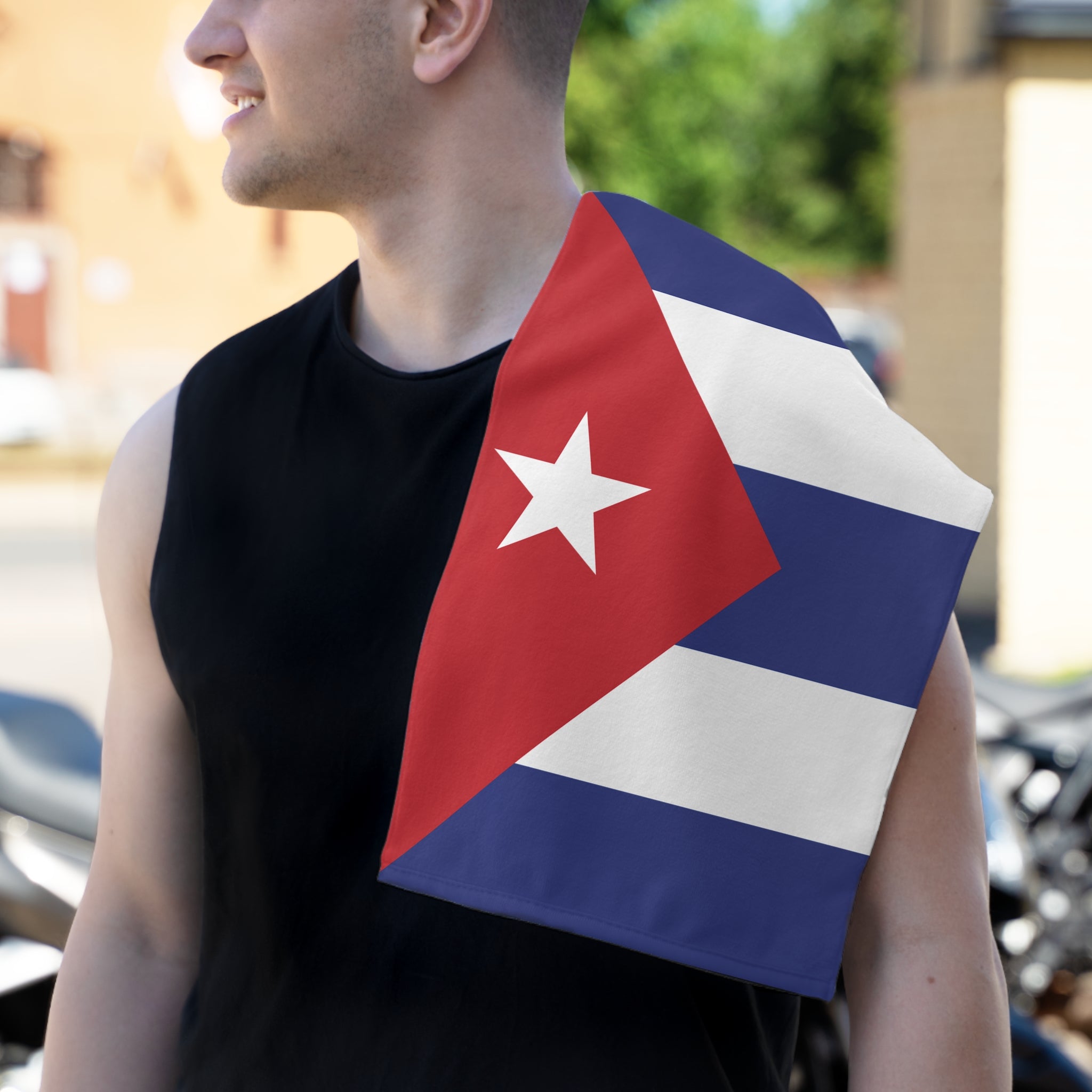 Cuba Flag Rally Towel