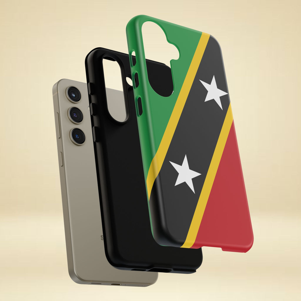 Saint Kitts and Nevis Flag Tough Phone Case