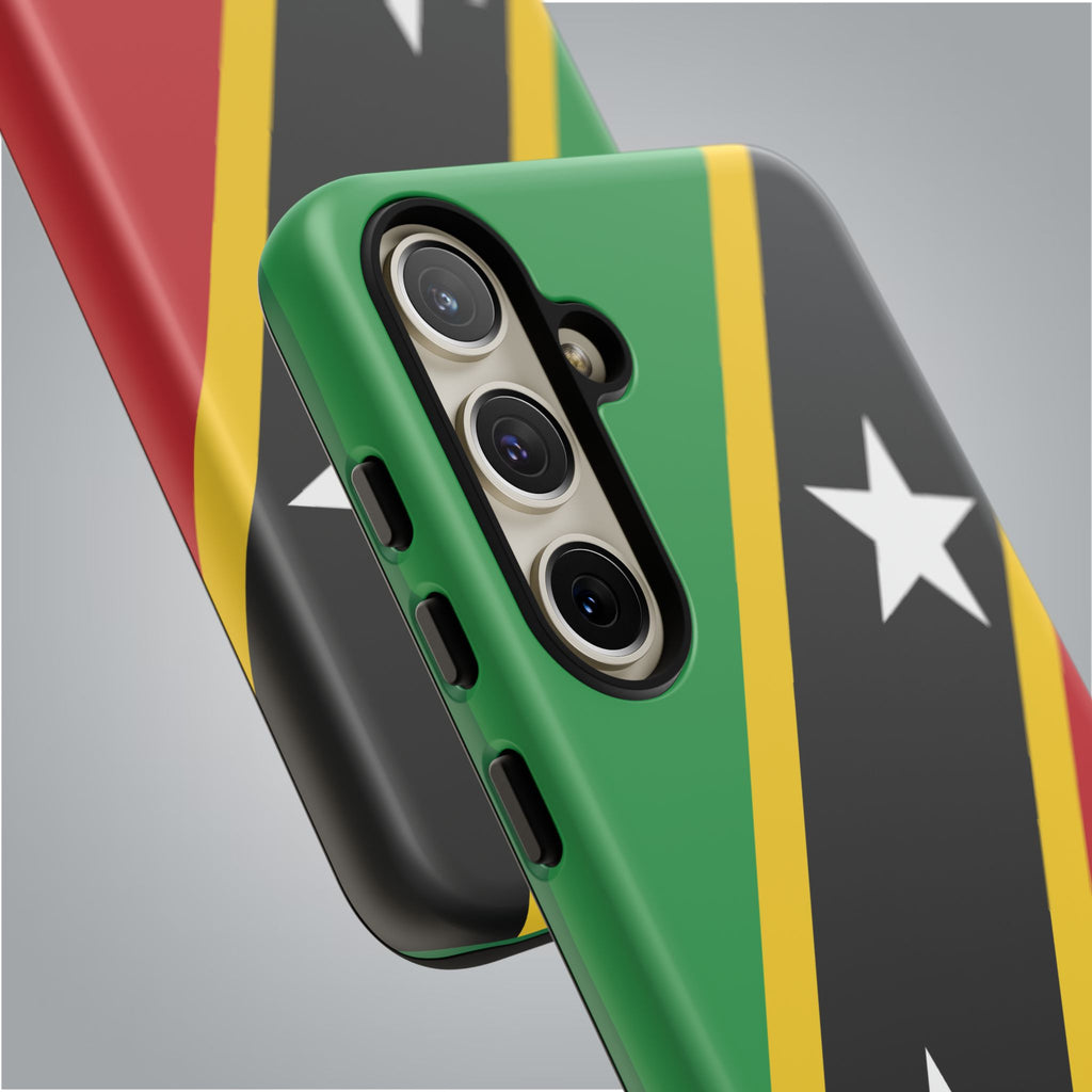 Saint Kitts and Nevis Flag Tough Phone Case