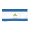 Nicaragua Flag Beach Towel