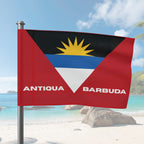 Antigua and Barbuda Flag Wall Art - Irie Blues Boutique
