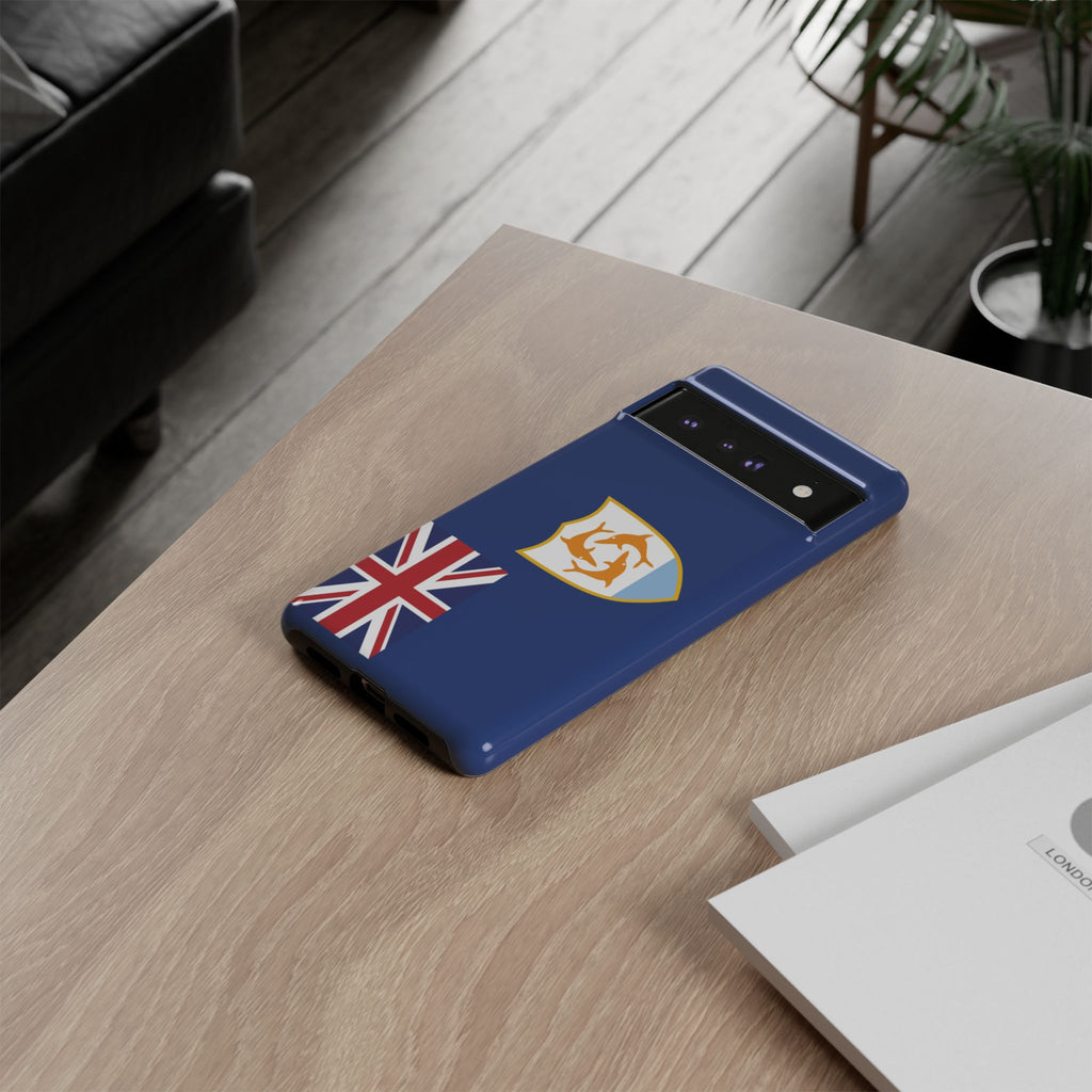 Anguilla Flag Tough Phone Case
