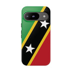 Saint Kitts and Nevis Flag Tough Phone Case - Irie Blues Boutique