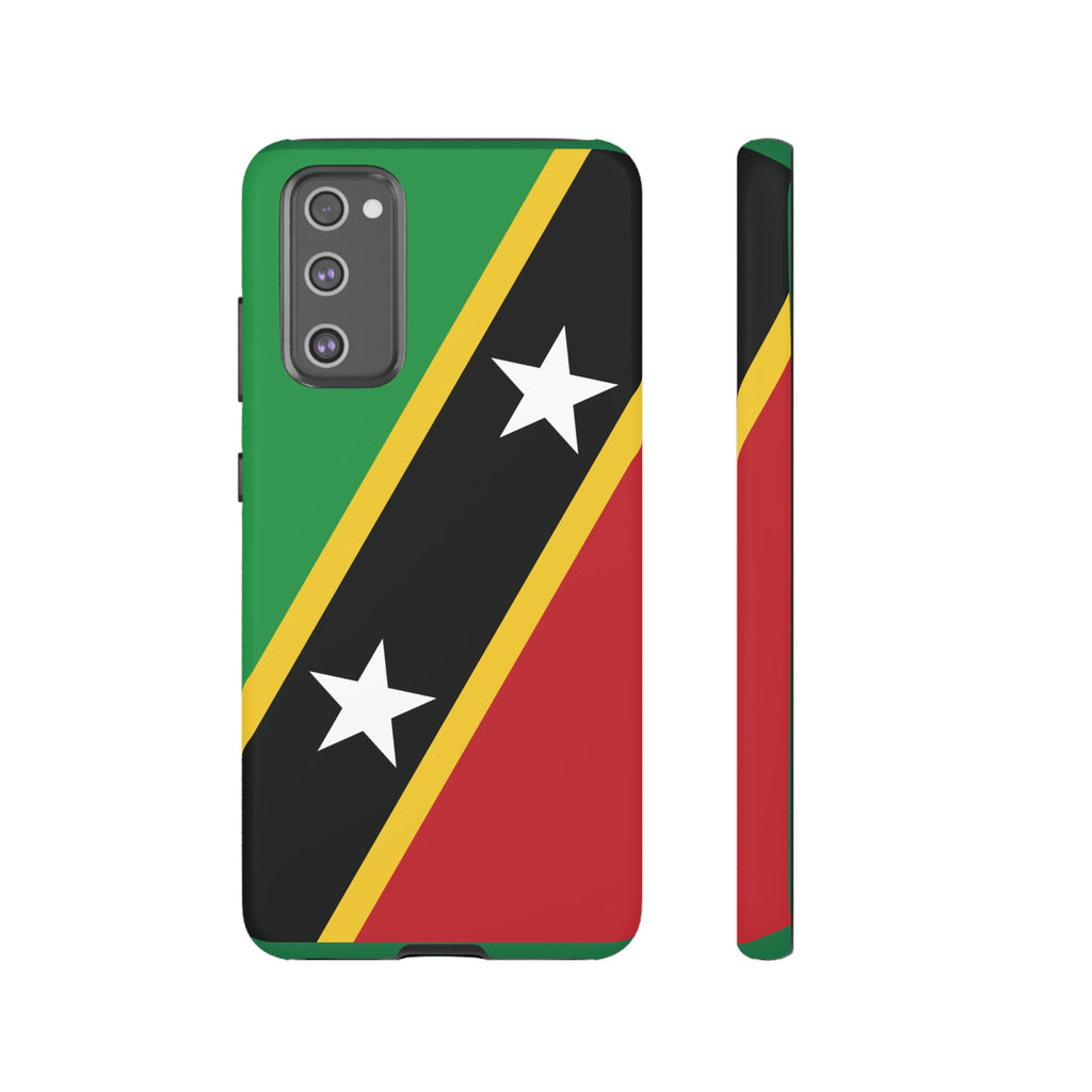 Saint Kitts and Nevis Flag Tough Phone Case - Irie Blues Boutique
