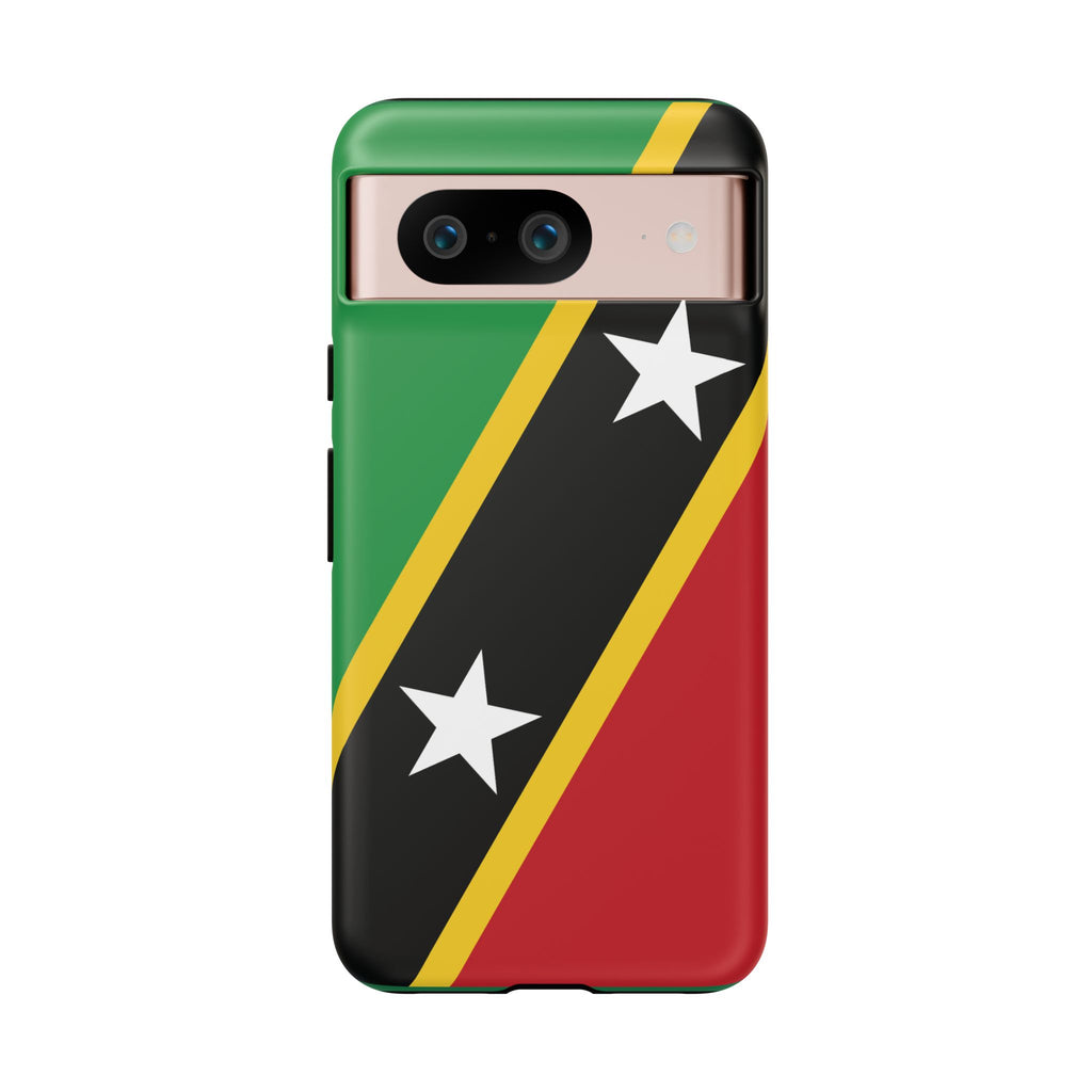 Saint Kitts and Nevis Flag Tough Phone Case - Irie Blues Boutique