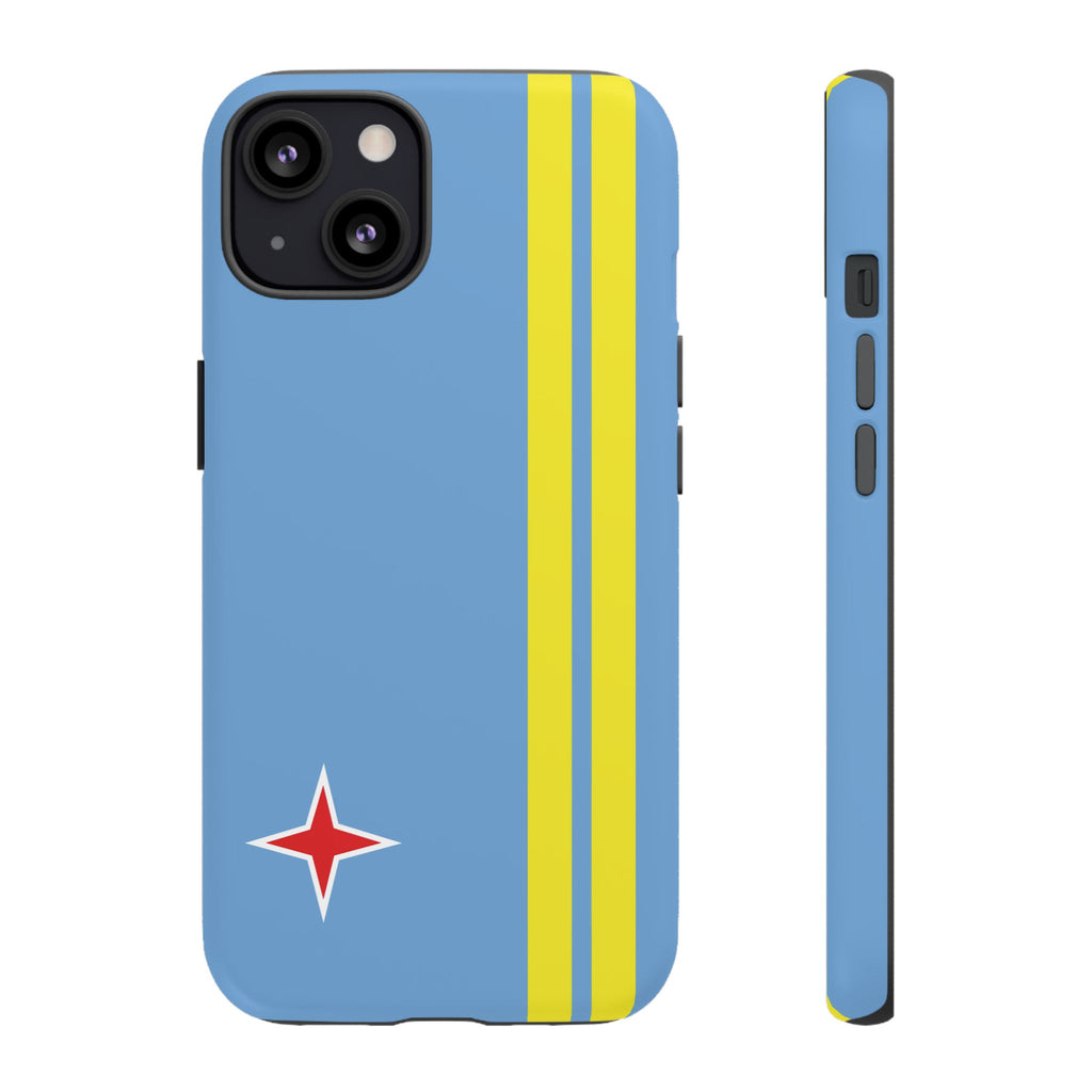 Aruba Flag Tough Phone Case - Irie Blues Boutique