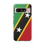 Saint Kitts and Nevis Flag Tough Phone Case - Irie Blues Boutique