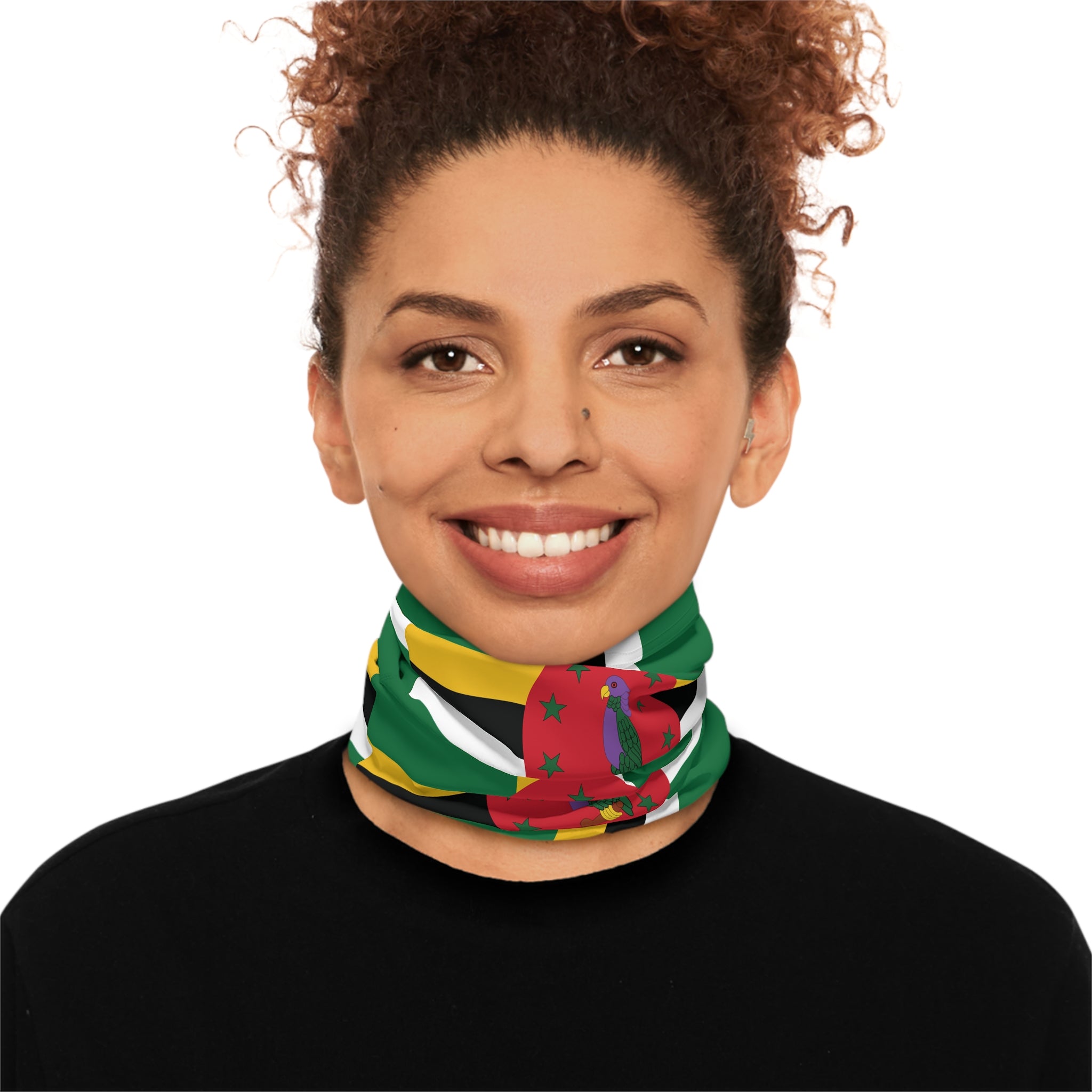Dominica Neck Gaiter Carnival Mask - Irie Blues Boutique