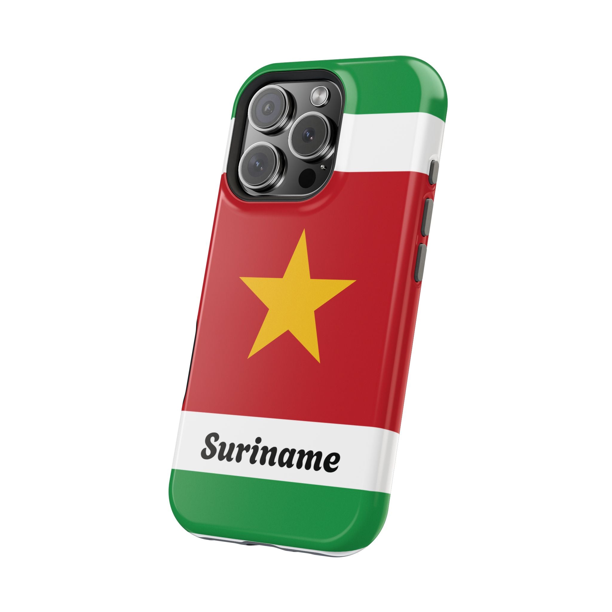 Suriname Flag Magnetic Case - Irie Blues Boutique