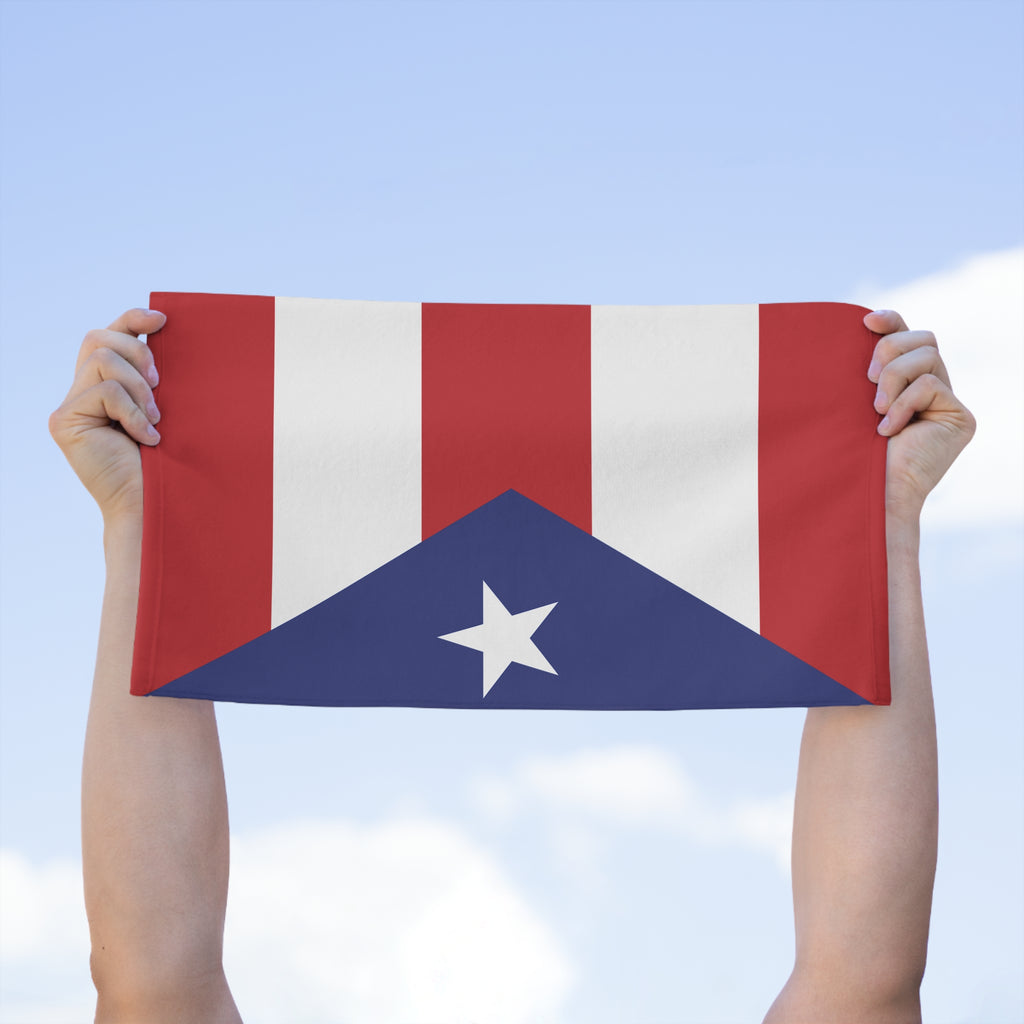 Puerto Rico Flag Rally Towel