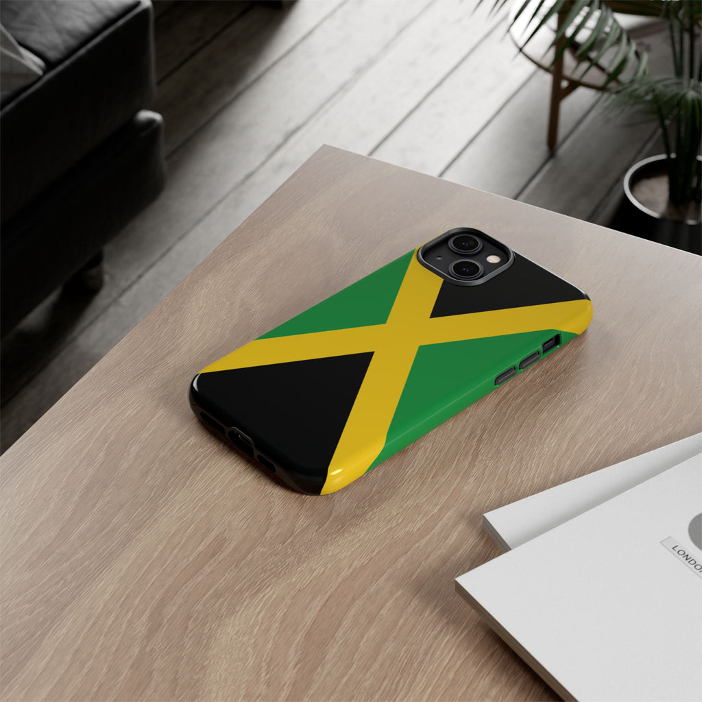 Jamaica Flag Tough Phone Case