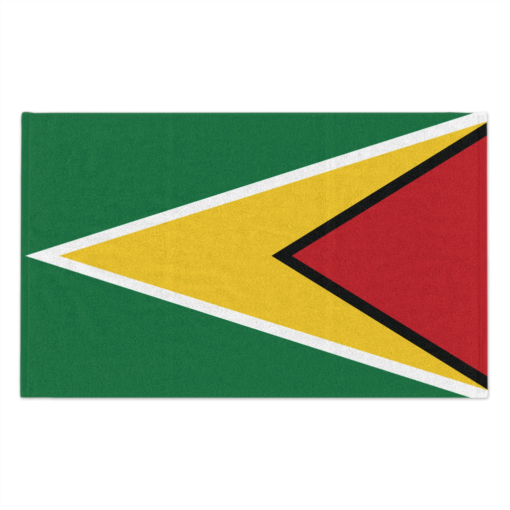 Guyana Flag Rally Towel - Irie Blues Boutique