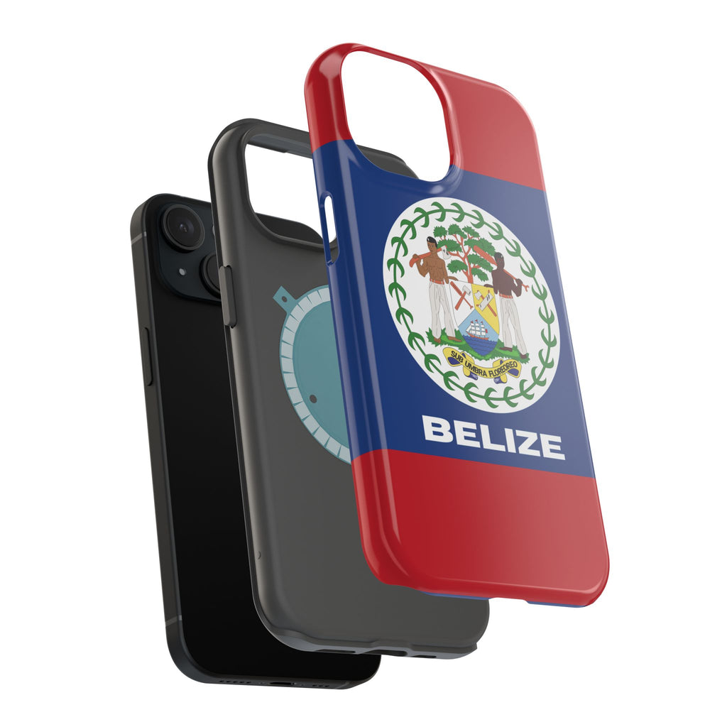 Belize Flag Magnetic Case - Irie Blues Boutique