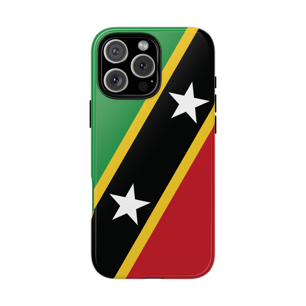 Saint Kitts and Nevis Flag Tough Phone Case - Irie Blues Boutique