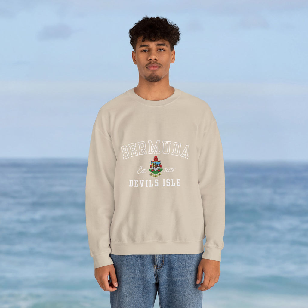 Bermuda Devils Isle 1609 Sweatshirt - Irie Blues Boutique