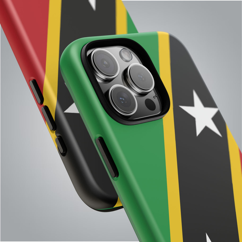 Saint Kitts and Nevis Flag Tough Phone Case