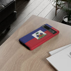 Haiti Flag Tough Phone Case - Irie Blues Boutique