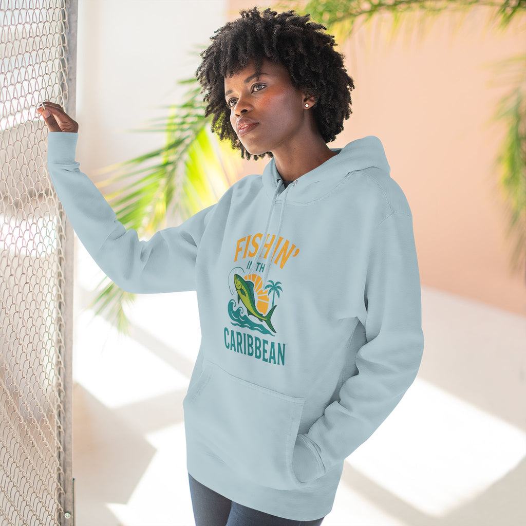 Caribbean Fishing Hoodie - Irie Blues Boutique