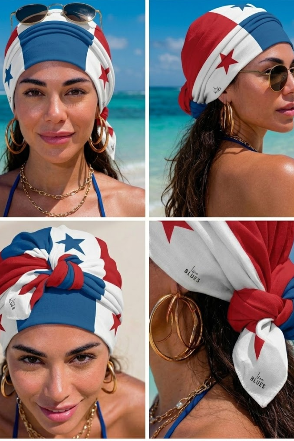 Panama Flag Bandana