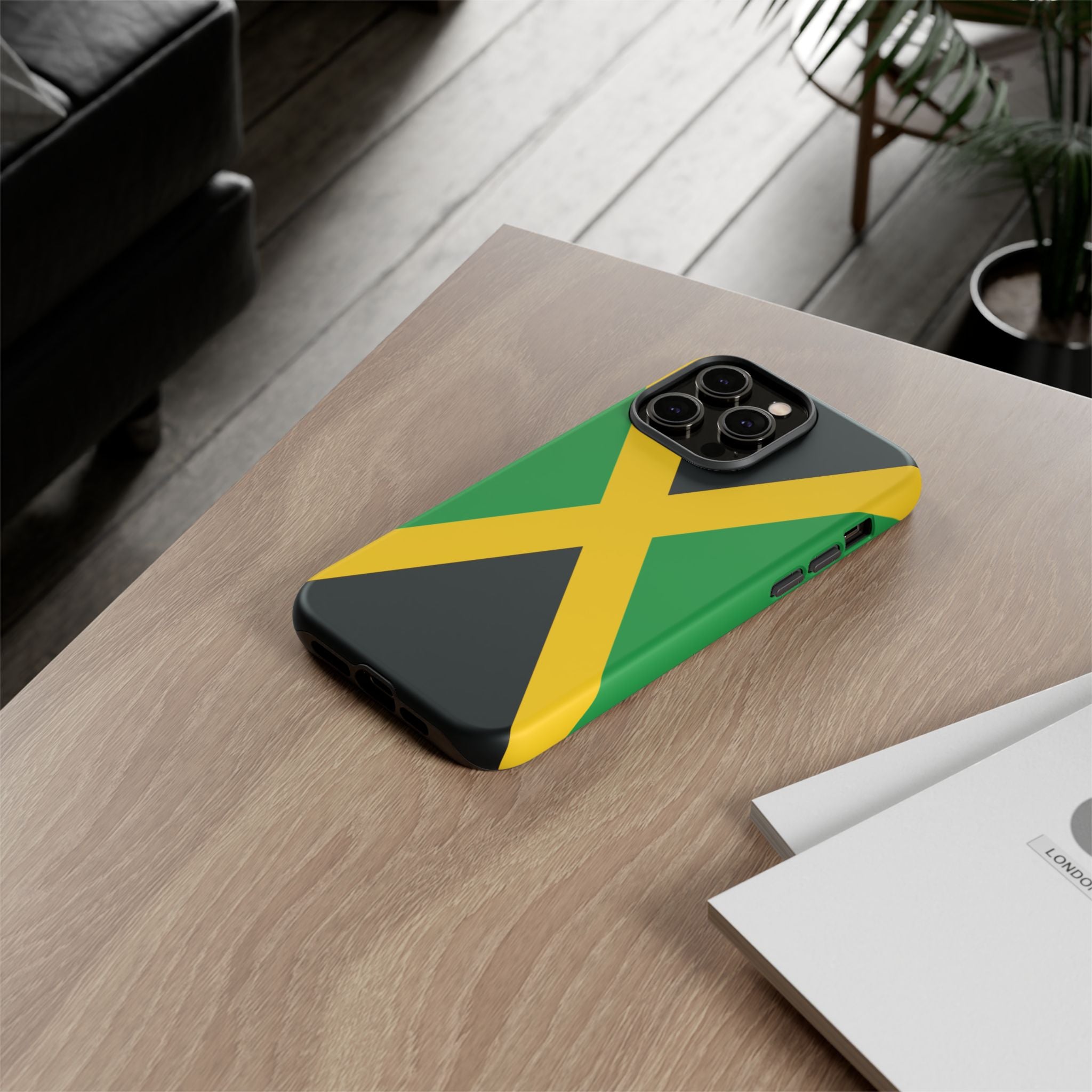 Jamaica Flag Tough Phone Case
