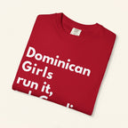 Dominican Girls Run It, Ask Cardi T-Shirt - Irie Blues Boutique