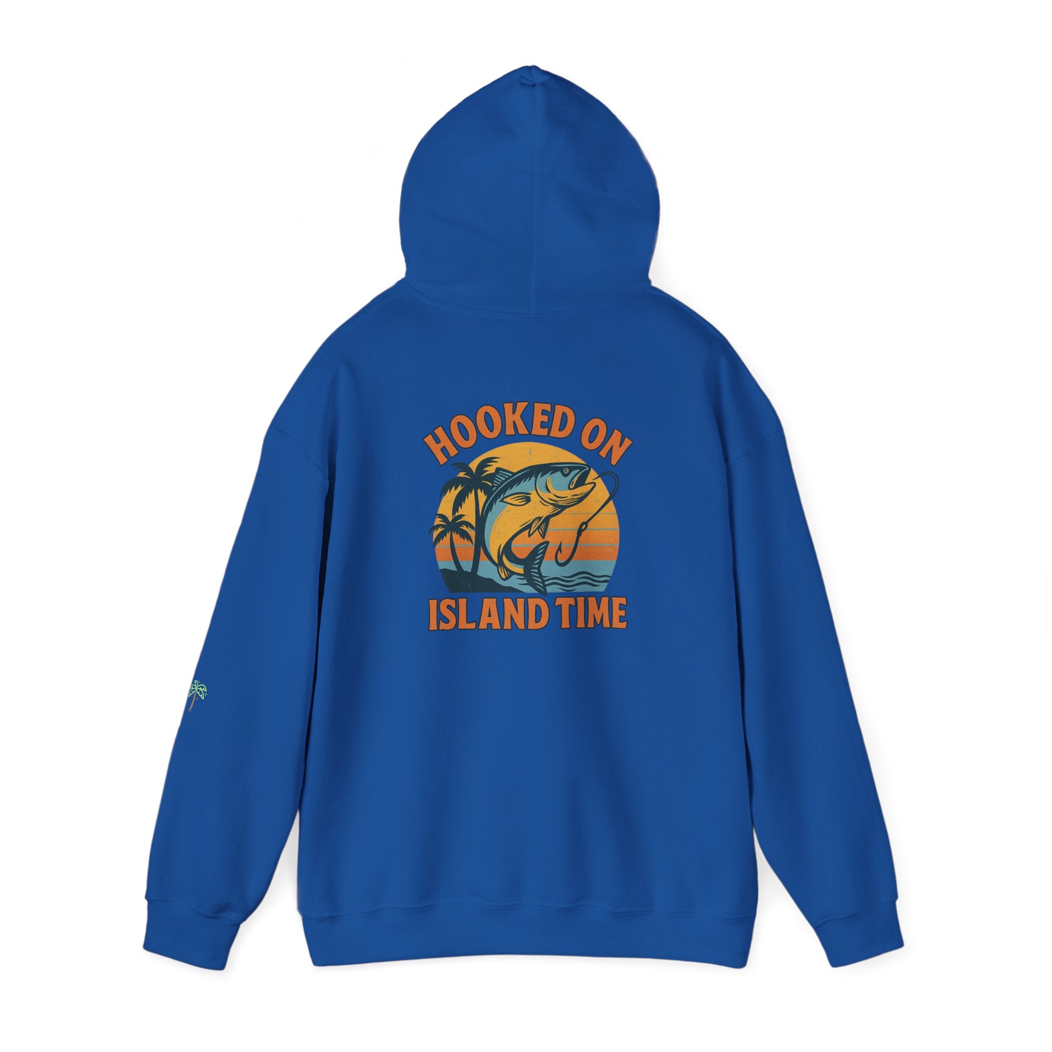 Hook on Island Time Fishin Hooded Sweatshirt - Irie Blues Boutique