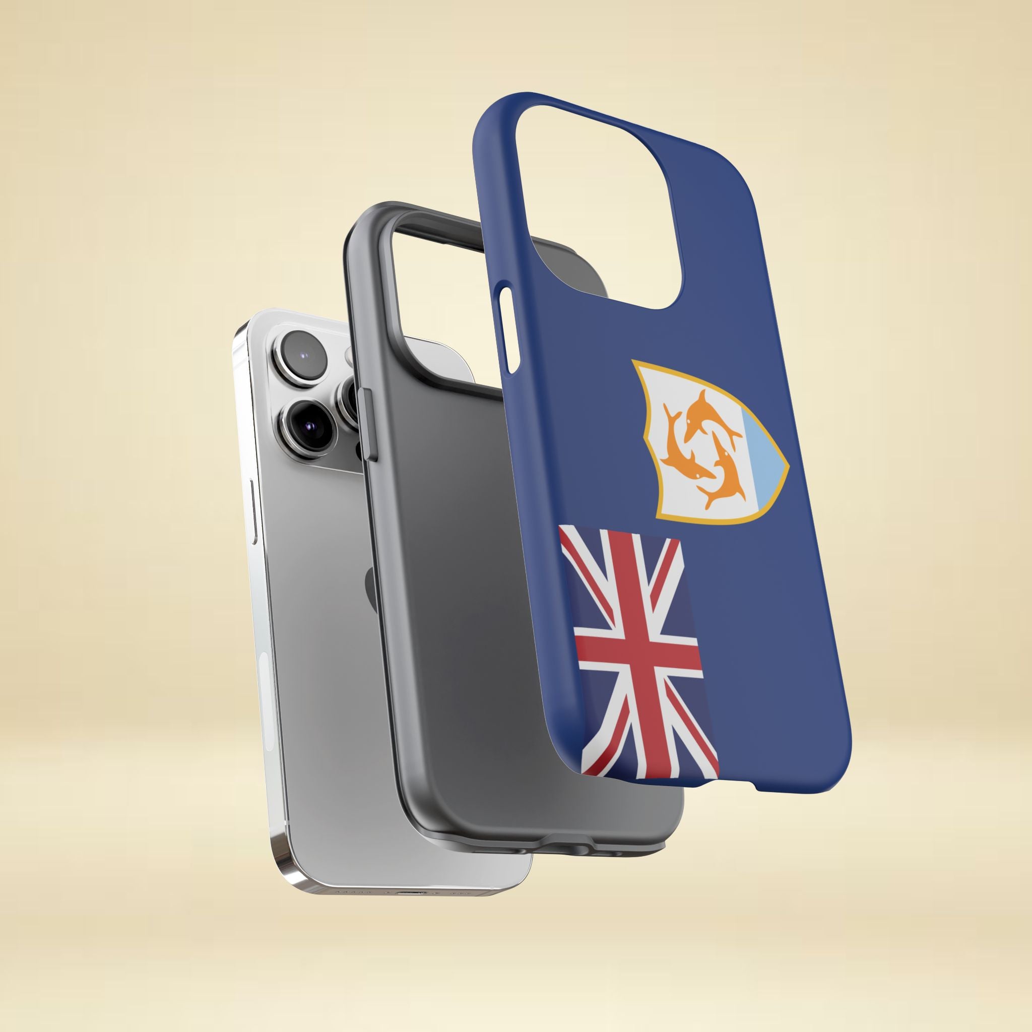 Anguilla Flag Tough Phone Case