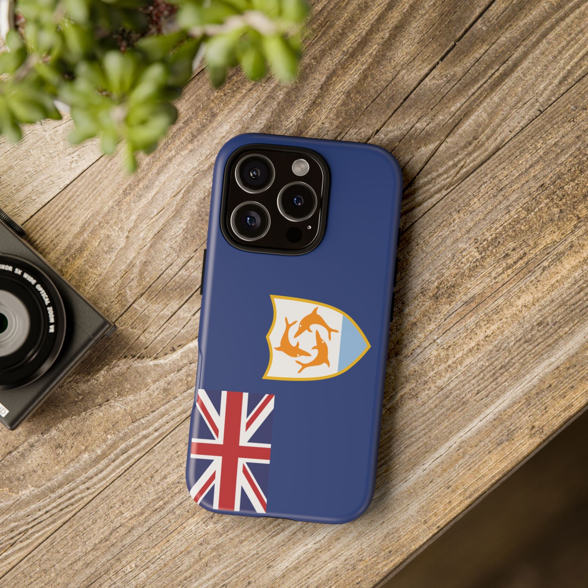 Anguilla Flag Tough Phone Case
