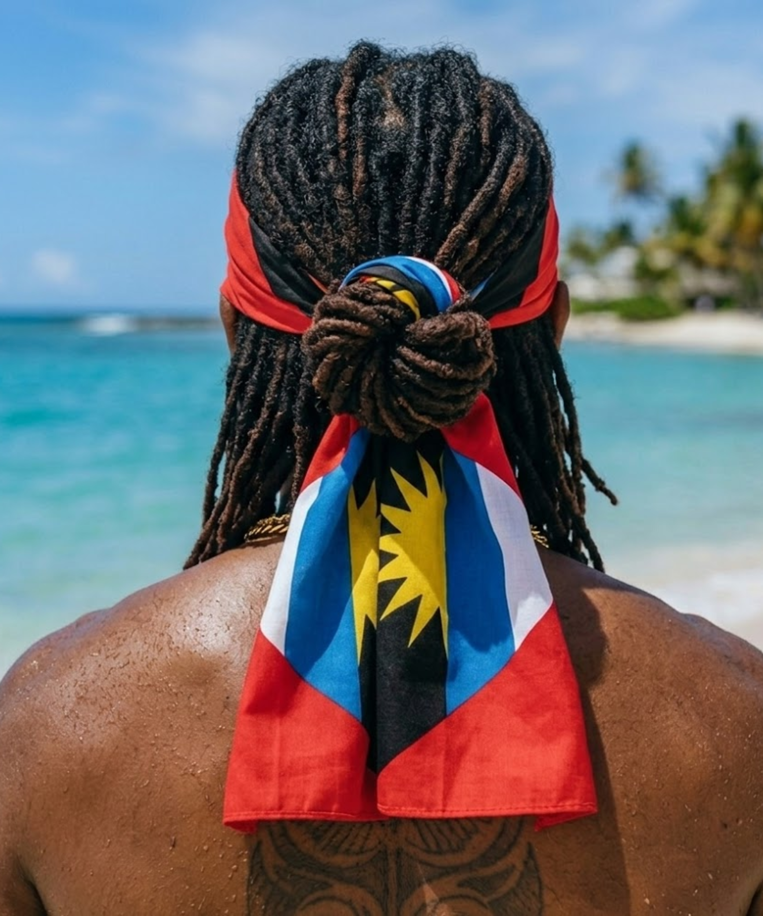 Antigua & Barbuda Flag Bandana