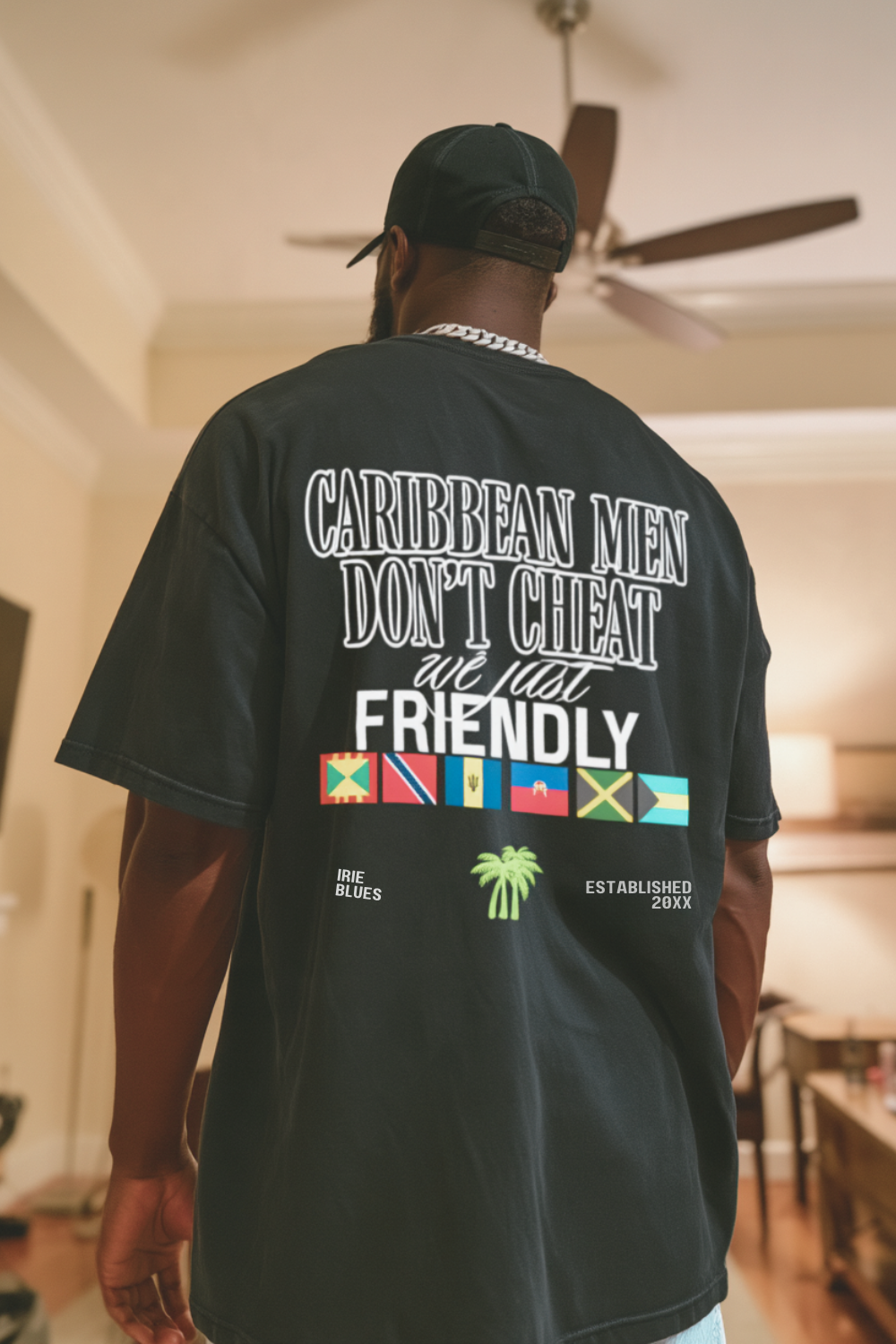 Caribbean Men Don't Cheat Friendly T-Shirt