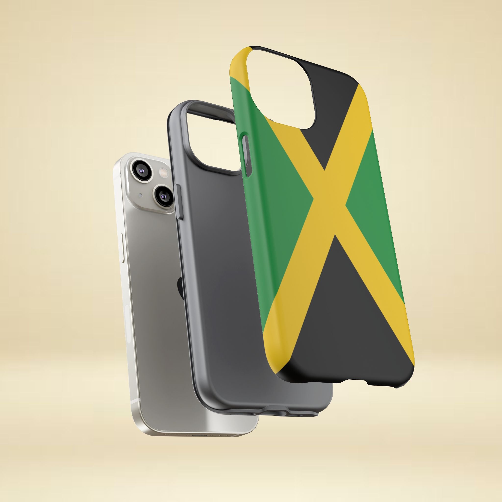 Jamaica Flag Tough Phone Case