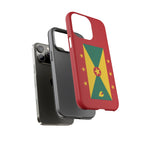 Grenada Flag Tough Phone Case - Irie Blues Boutique