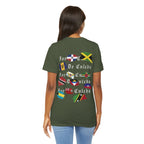 For The Culture Caribbean Flags Unisex T-Shirt - Irie Blues Boutique