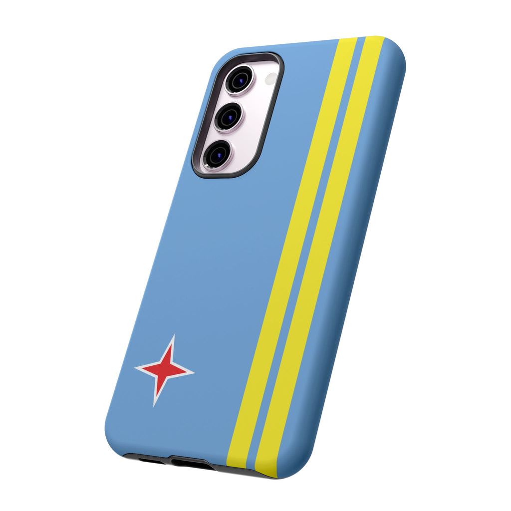 Aruba Flag Tough Phone Case - Irie Blues Boutique