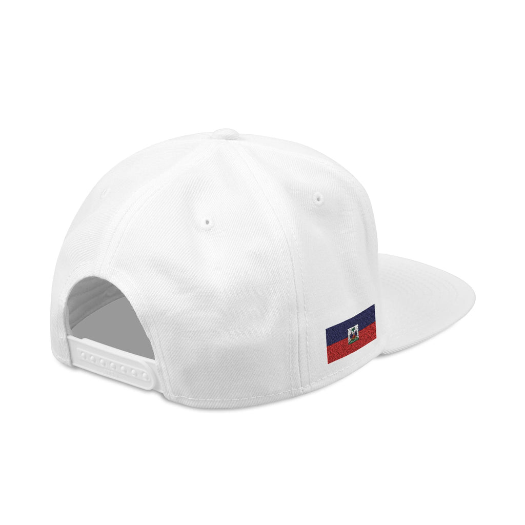 Haiti Zoe Embroidered Snapback Hat