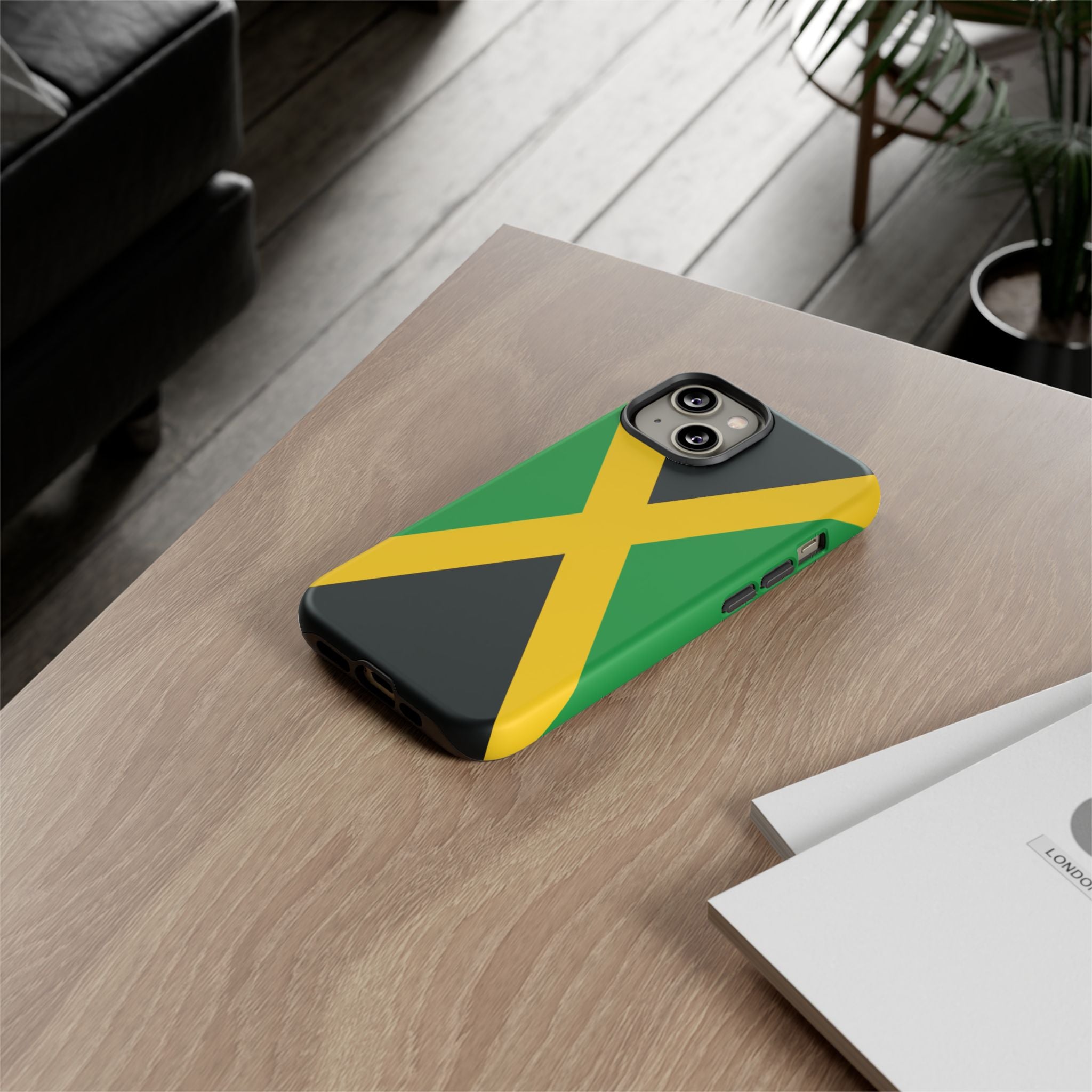 Jamaica Flag Tough Phone Case