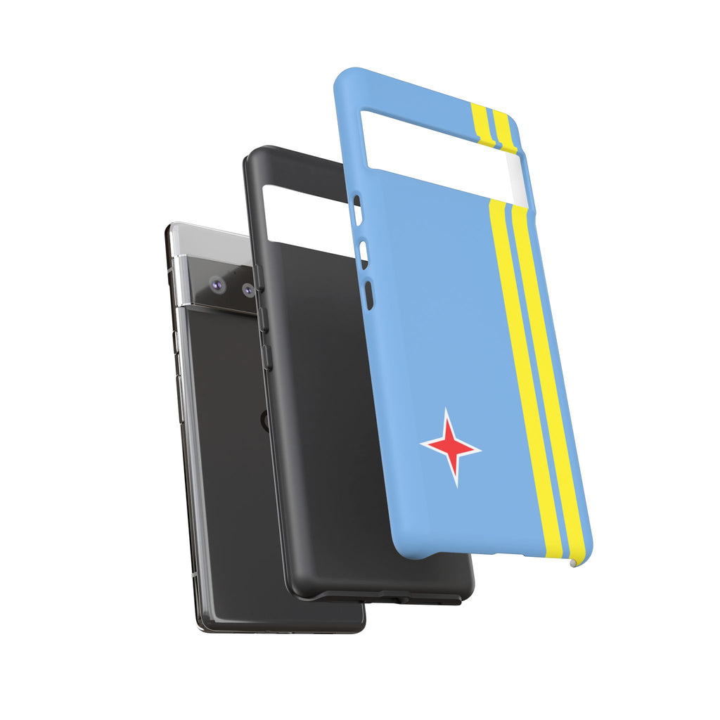 Aruba Flag Tough Phone Case - Irie Blues Boutique
