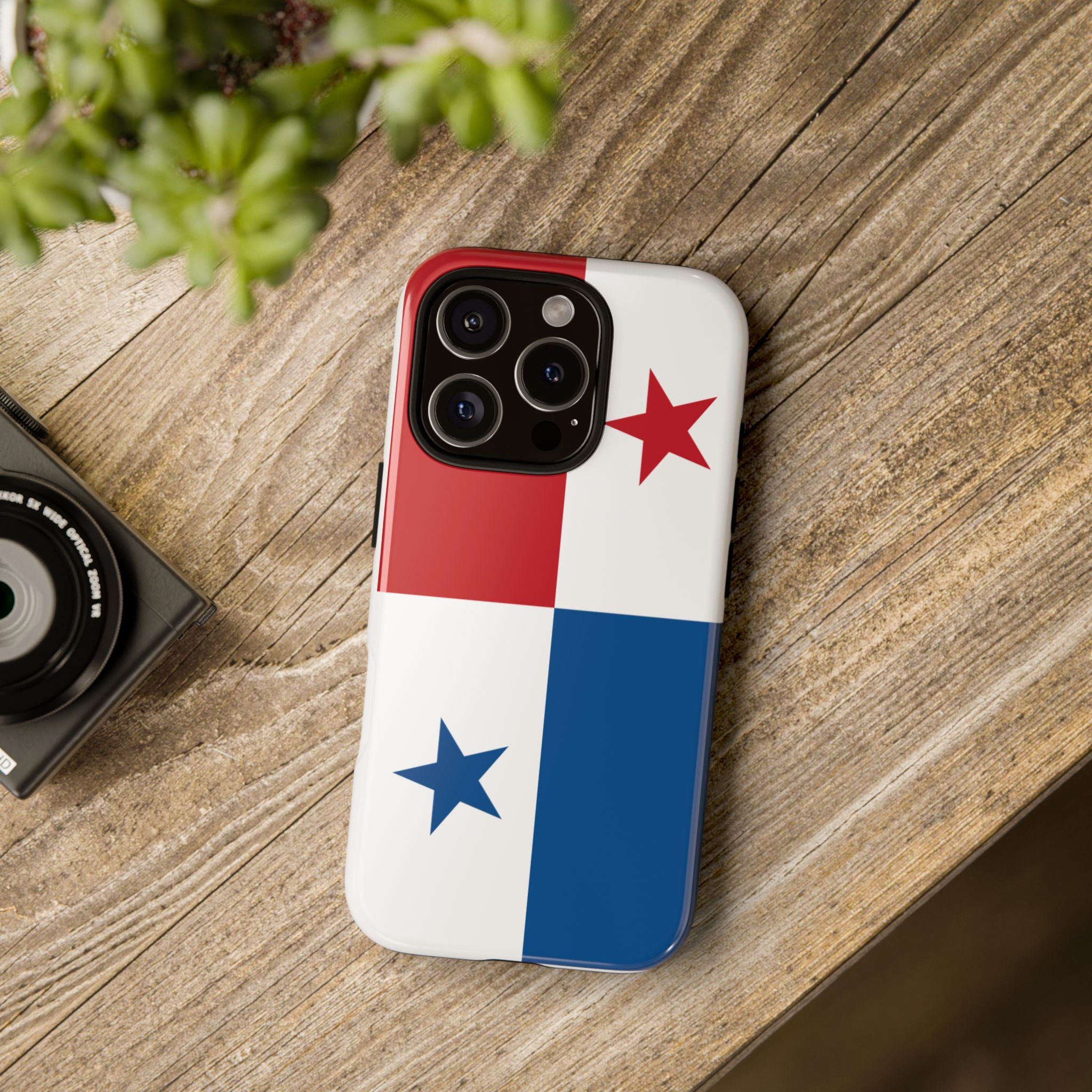 Panama Flag Tough Phone Case - Irie Blues Boutique