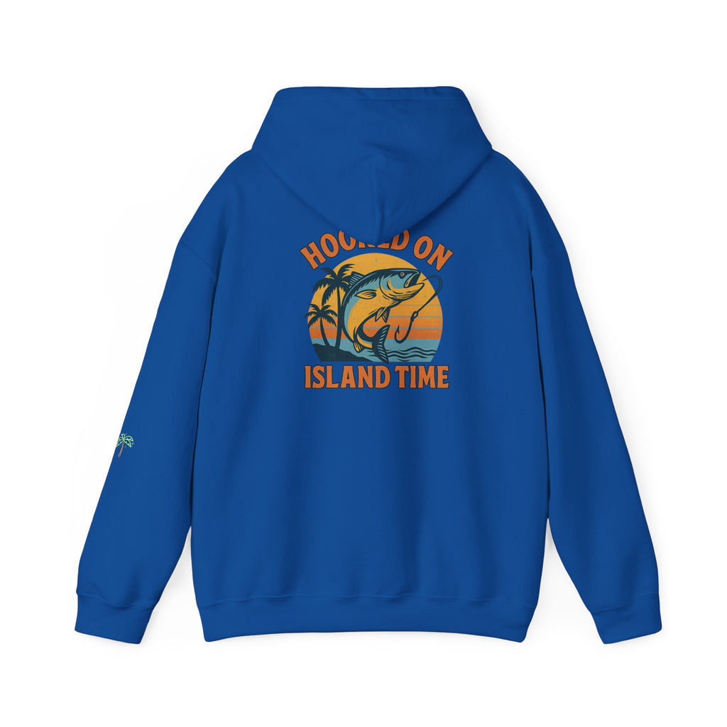 Hook on Island Time Fishin Hooded Sweatshirt - Irie Blues Boutique